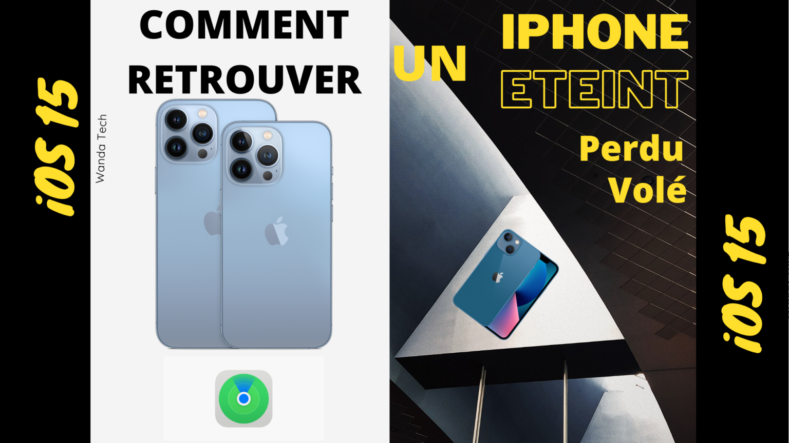 comment retrouver un iphone eteint perdu