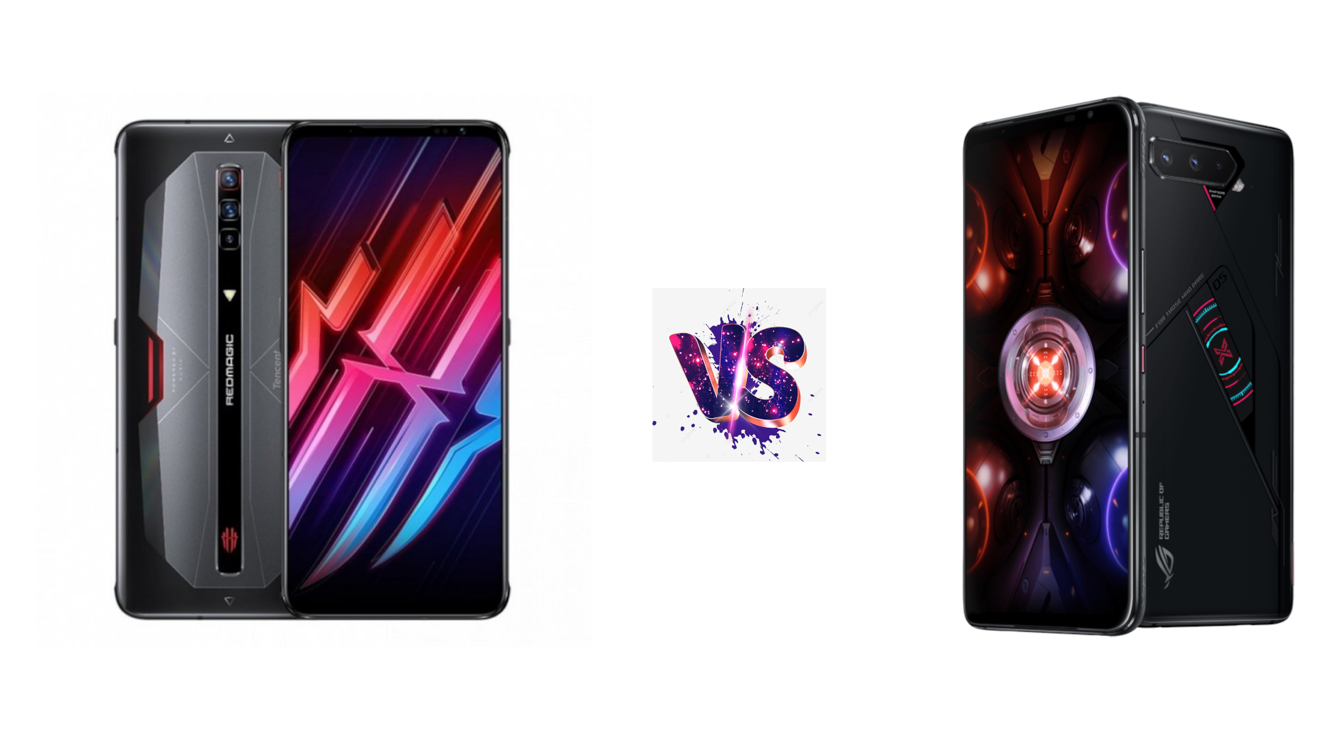 Comparatif Nubia RedMagic S Pro Vs Asus ROG Phone S Pro