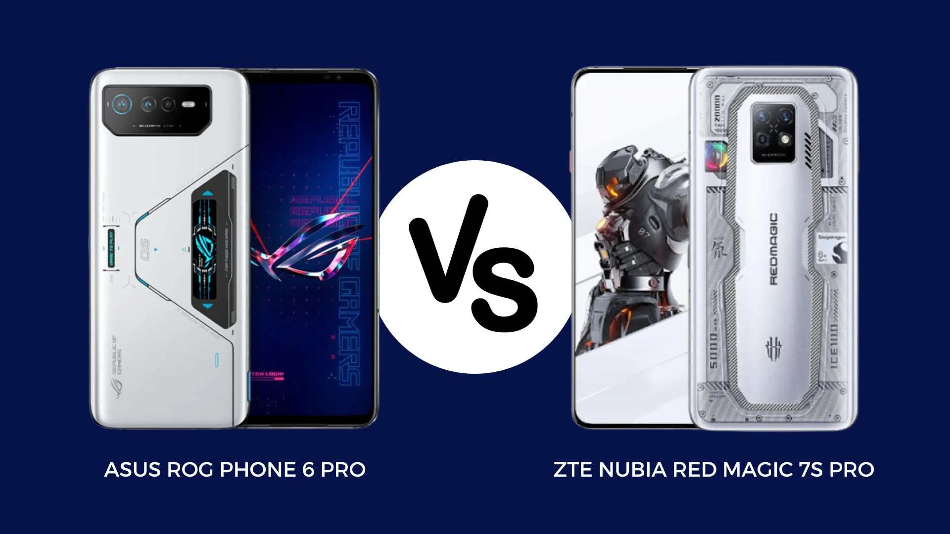 Rog Phone Pro Vs Nubia Red Magic S Pro Lequel Choisir