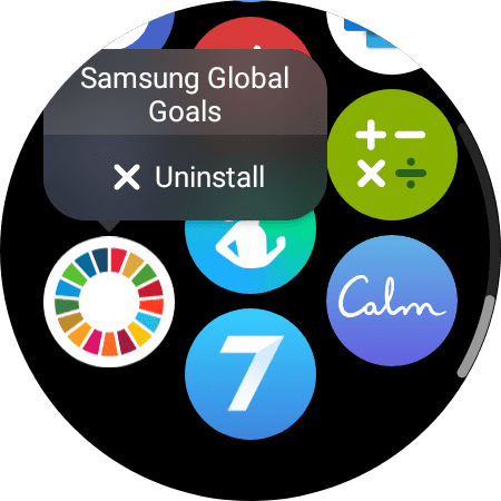 Installer des applications sur Galaxy Watch