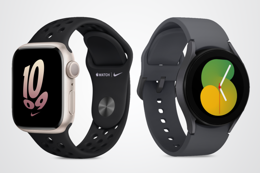 Apple Watch Series 8 vs Galaxy Watch 5: Quelle est la meilleure montre ?