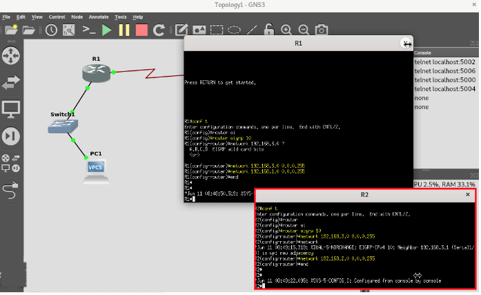 Comment installer GNS3 sur Debian 
