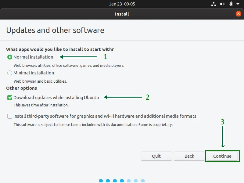 Installation de Ubuntu sur VirtualBox