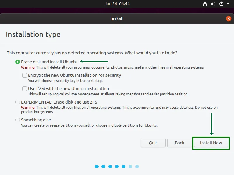 Installation de Ubuntu sur VirtualBox