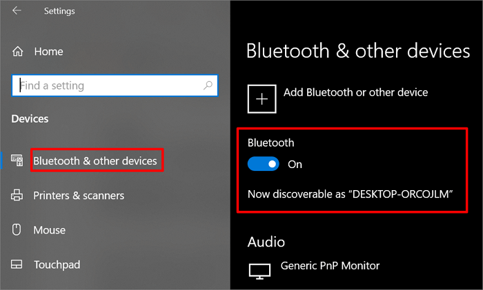 Comment partager des fichiers entre deux machines via Bluetooth