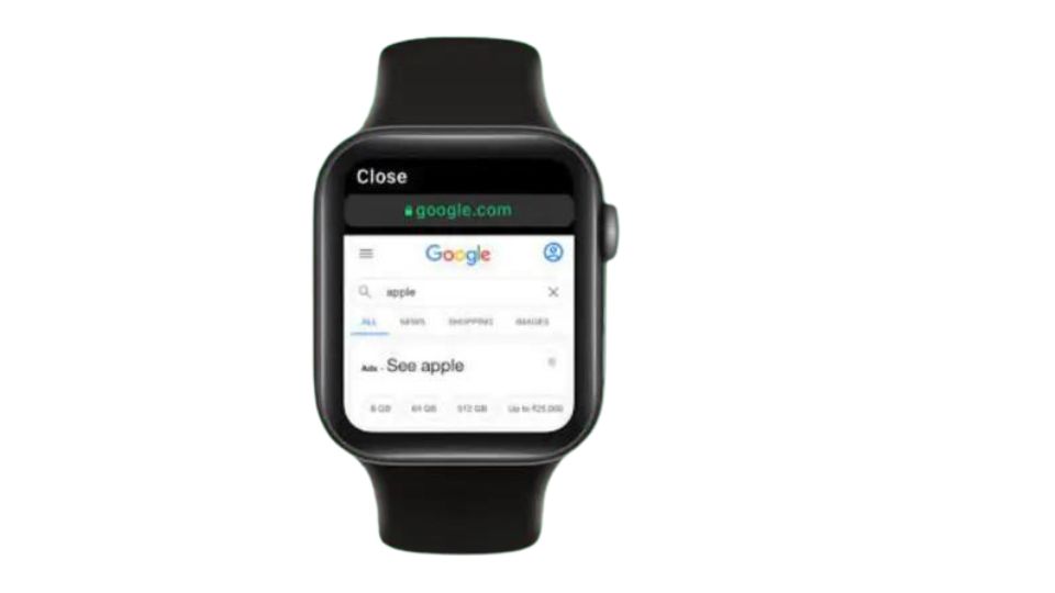 Google search hotsell apple watch