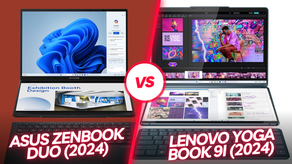 AsusZenbookDuo2024vsLenovoYogaBook9i2024 WandaTech