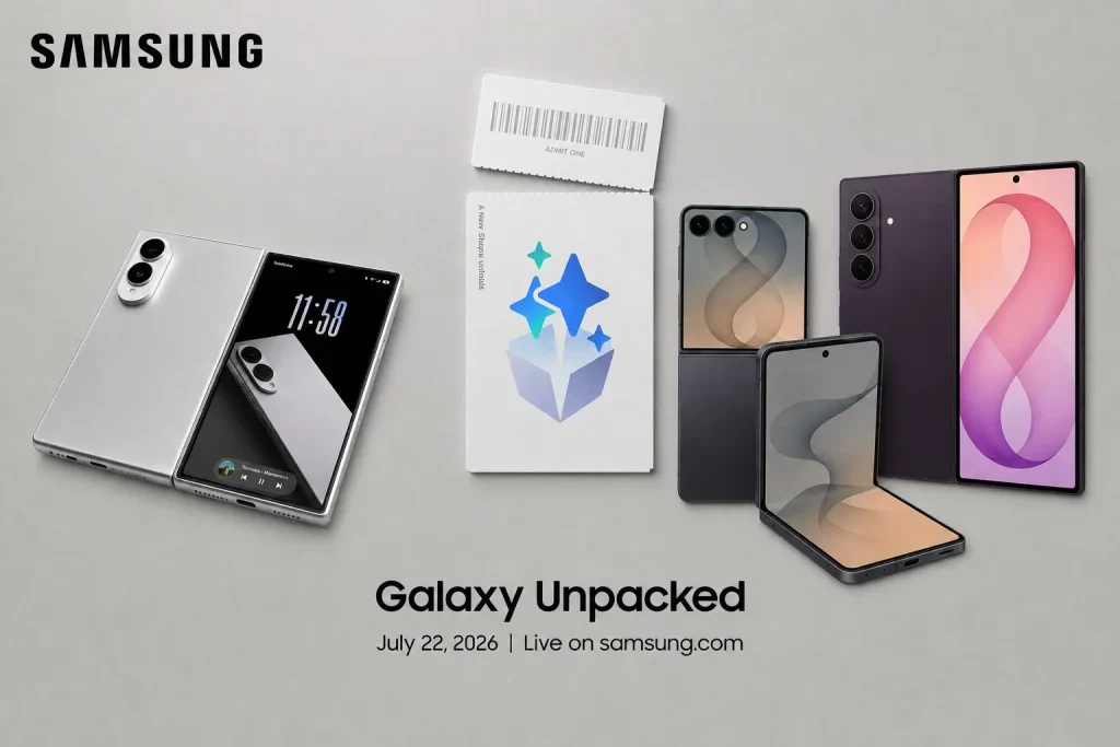 Saurav_DJ47-2075608076590473591-01-1024x683 Samsung Galaxy Z Fold 8 vs Galaxy Z Flip 8 : date de lancement, prix, caractéristiques et comparatif complet 2026
