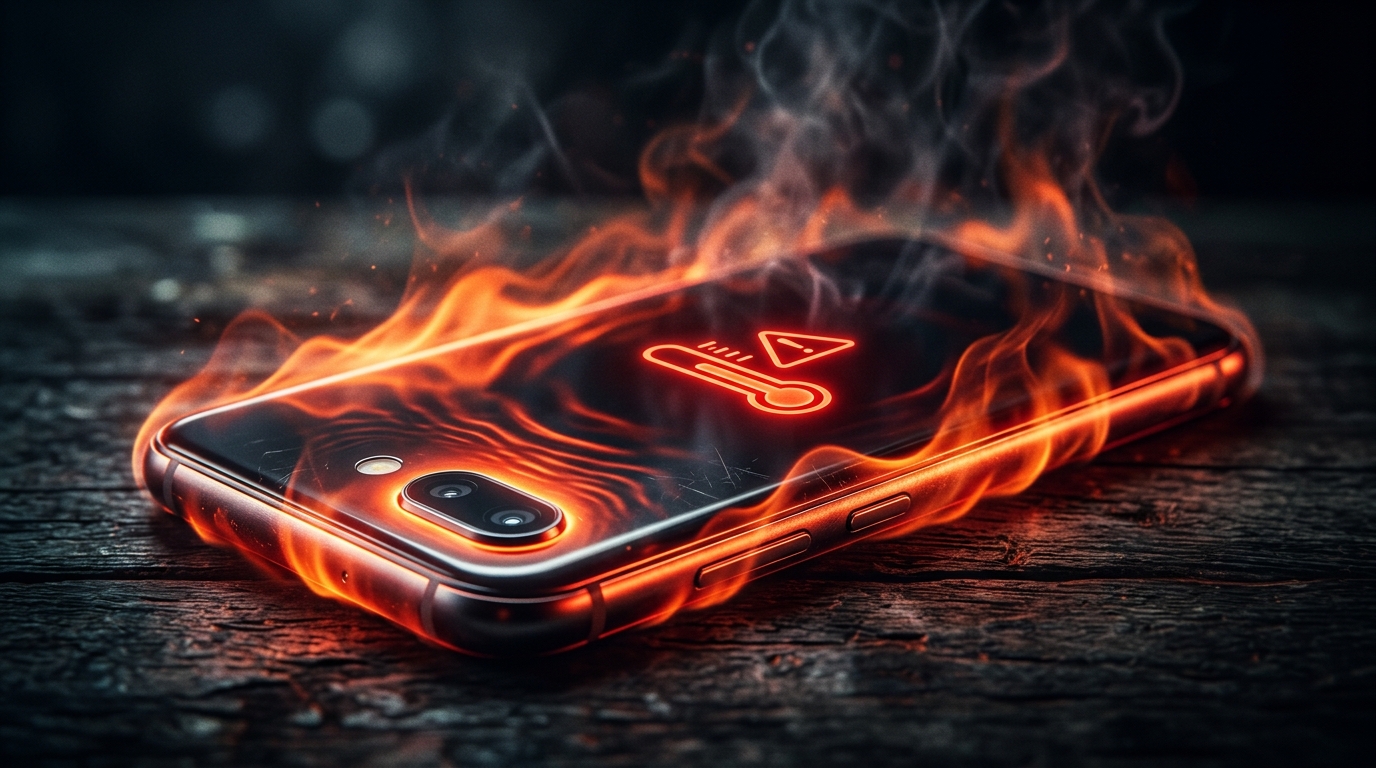 android_overheating_danger Smartphone Android qui chauffe et ralentit après une mise à jour : le guide complet