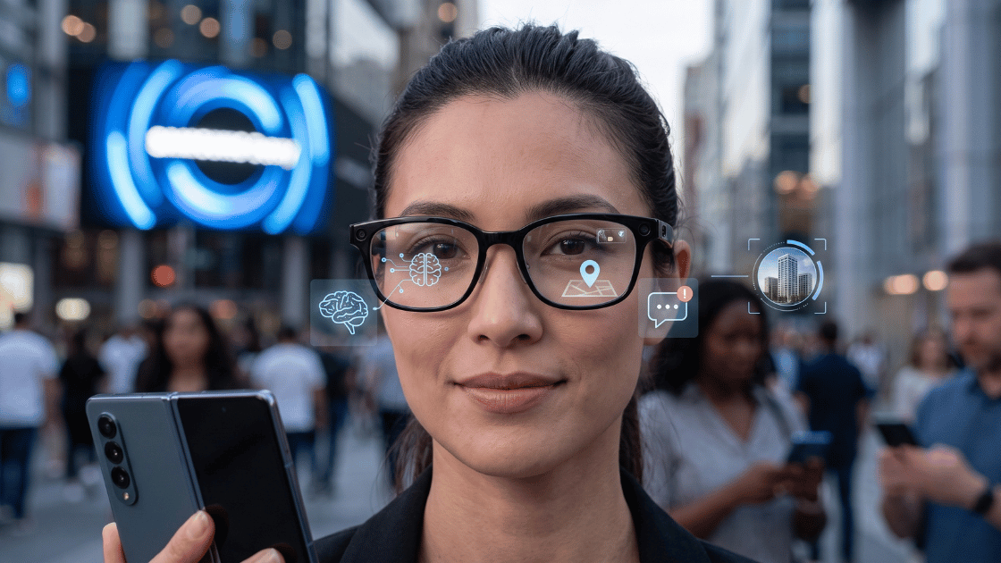 samsung-agalxy-glasse Samsung Galaxy Glasses : les premières lunettes connectées à IA de Samsung sont officielles