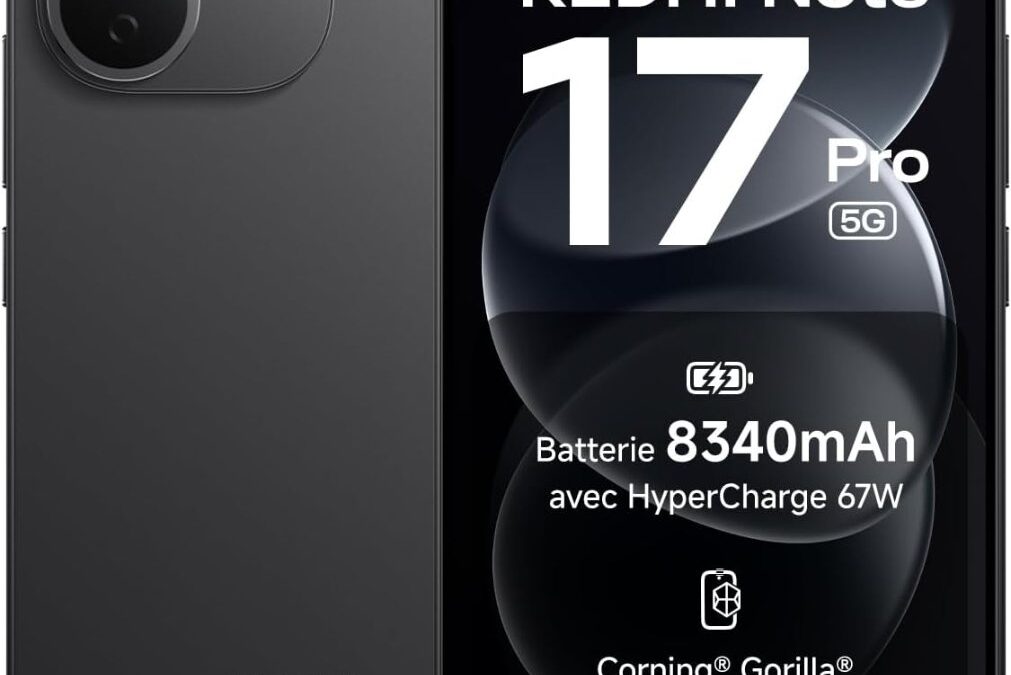 Redmi Note 17 Pro 5G 8/512 Go à 403 € (333 € après ODR)