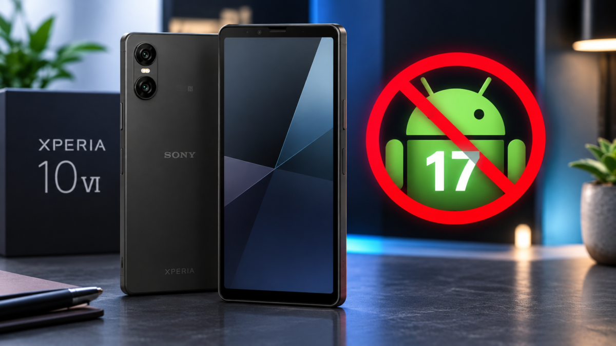 Sony Drops Android 17 for the Xperia 10 VI Despite Its Promise
