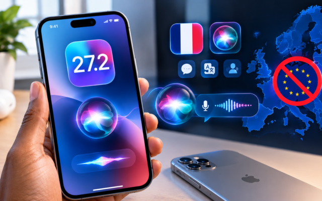 iOS 27.2 è disponibile: Siri AI in francese, ma non nell’UE