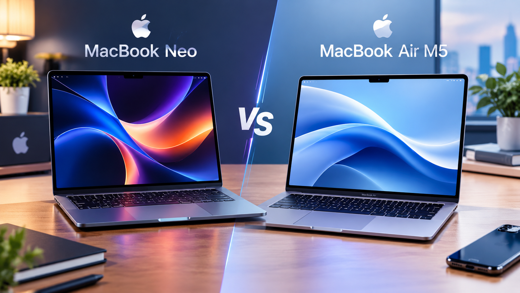 MacBook Neo vs MacBook Air M5 : 600 € d’écart, lequel choisir ?