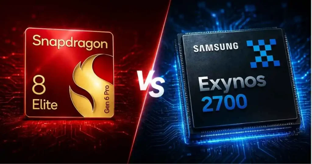 Samsungs-Exynos-2700-Vs-Snapdragon-8-Elite-Gen-6-Pro-2-1024x538 Exynos 2700: Samsung potrebbe usarlo nel Galaxy S27 Ultra