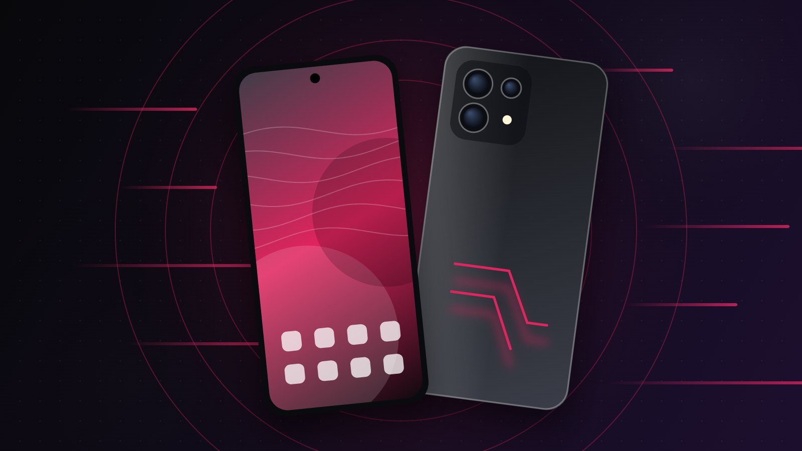 Illustration d'un smartphone gamer pour la fiche du ROG Phone 9 Pro