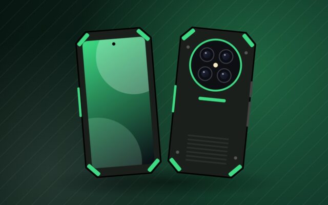 Illustration d'un smartphone durci pour la fiche du Blackview Xplore 6