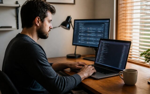 Développeur indépendant mettant à jour PHP sur son serveur après la faille PHP2Shell