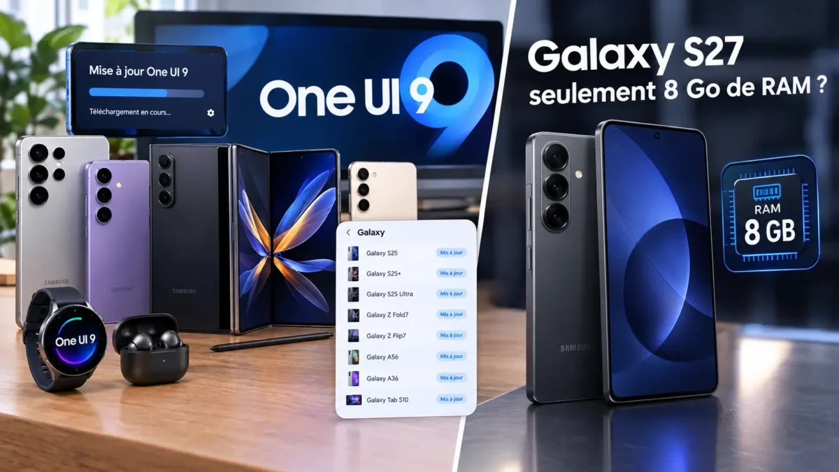 One UI 9: la lista dei Galaxy aggiornati e la voce di un Galaxy S27 con soli 8 GB di RAM