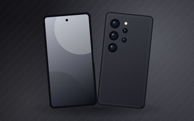 Illustration d'un grand smartphone à stylet pour la fiche du Galaxy S26 Ultra
