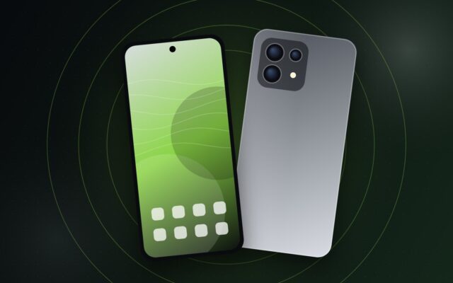 Illustrazione di uno smartphone per la scheda del Infinix Note 60 Pro