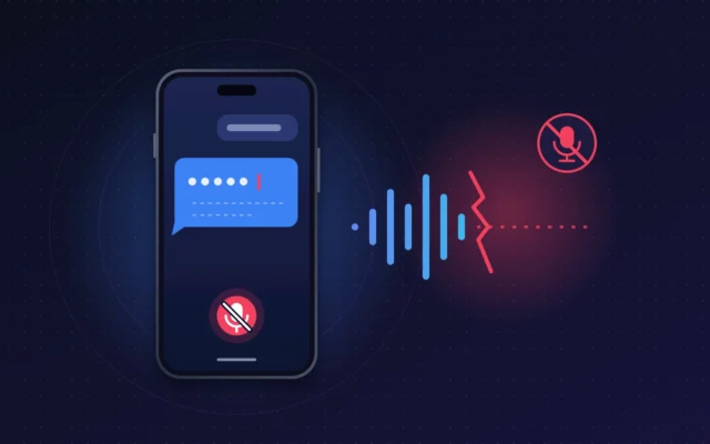 Dictée vocale de l'iPhone 18 Pro qui s'arrête : onde sonore coupée net et message inachevé