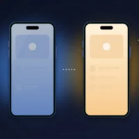 Deux iPhone 18 Pro côte à côte, l'un bleuté et terne, l'autre aux teintes chaudes