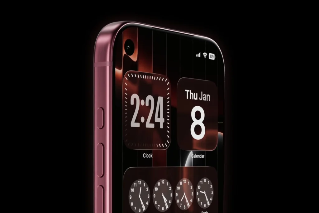 iphone-18-pro-prototype-bordeaux-face-avant-1024x683 iPhone 18 Pro : comment Apple a caché Face ID sous l'écran