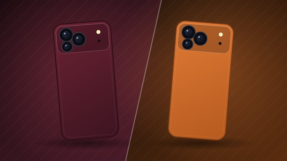 Illustration du comparatif iPhone 18 Pro vs iPhone 17 Pro, deux smartphones posés