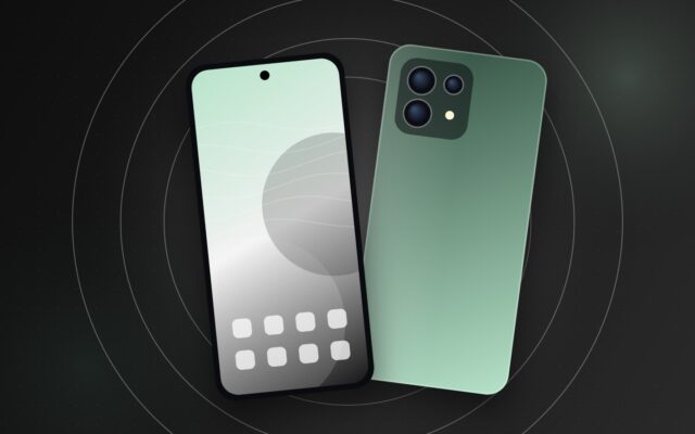 Illustration of a smartphone for our Nothing Phone (4a) Pro review