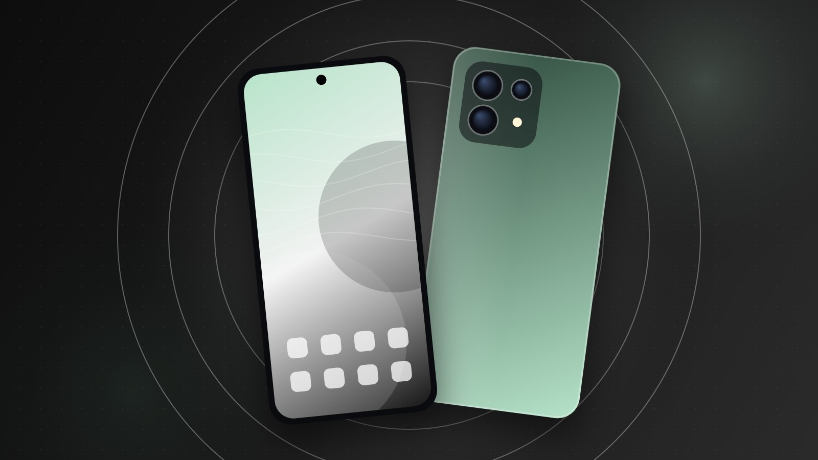 Illustration d'un smartphone avec module photo pour la fiche du Nothing Phone (4a) Pro