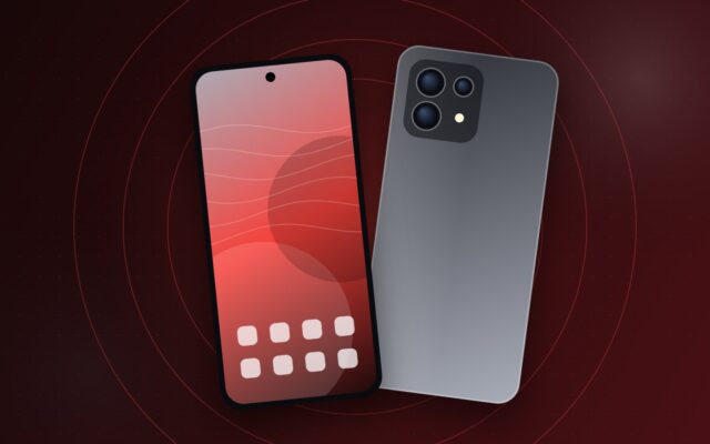 Illustration d'un smartphone haut de gamme pour la fiche du OnePlus 16