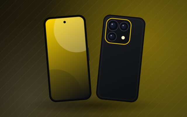 Illustration of a high-end smartphone for our Poco F9 Pro specs and price guide