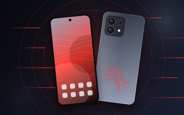 Illustration d'un smartphone gamer à refroidissement actif pour la fiche du RedMagic 11S Pro