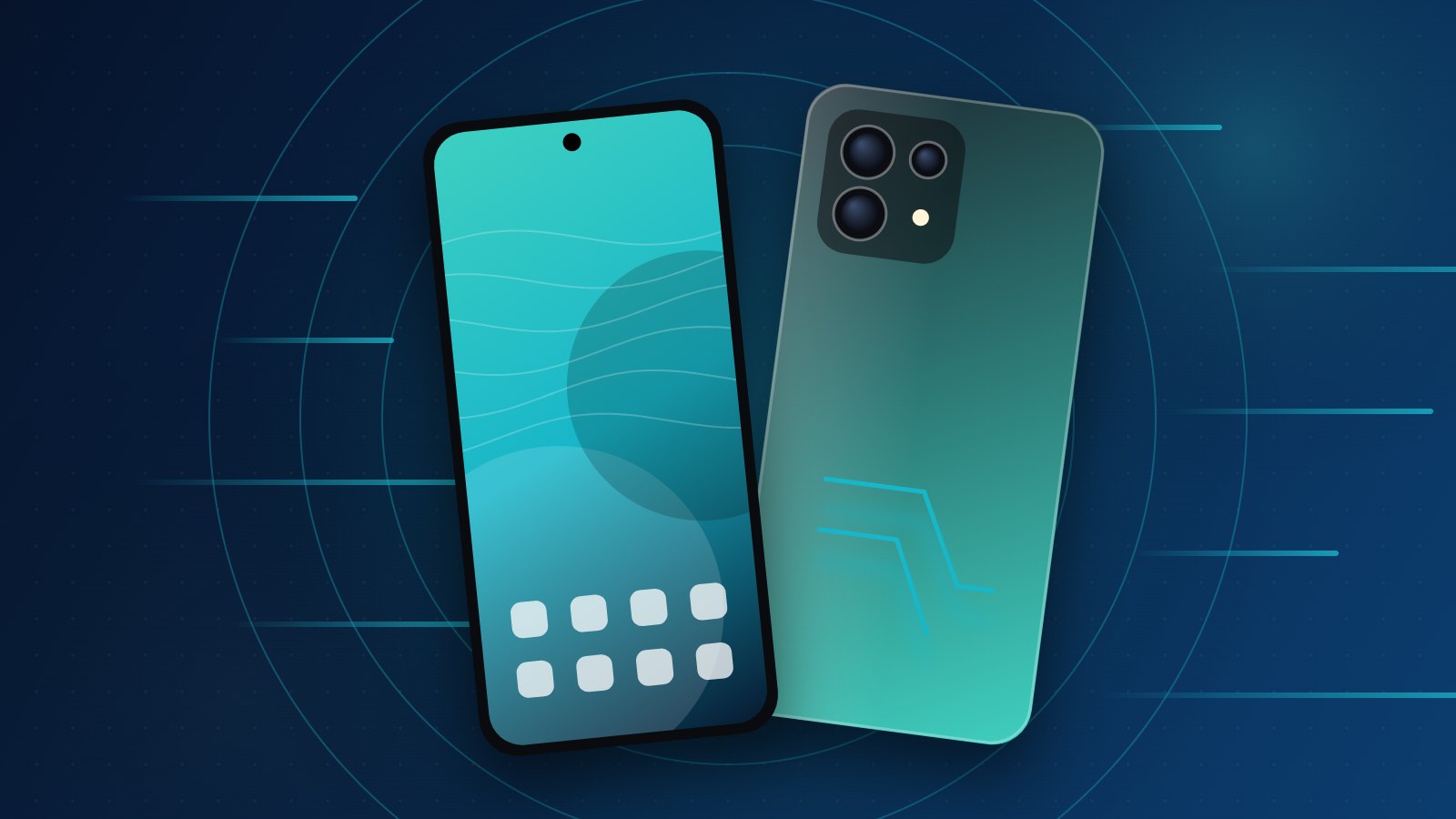 Illustration d'un smartphone pour la fiche du Tecno Pova 8