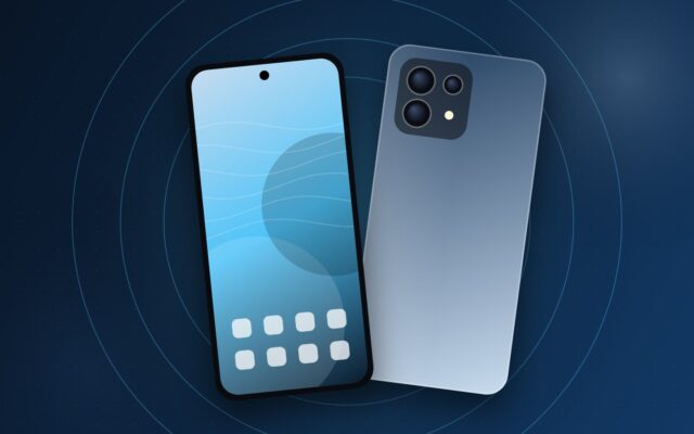 Illustrazione di un cameraphone per la scheda tecnica del Vivo X500 Pro Max
